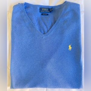 Polo Ralph Lauren Men’s Pullover V-Neck Sweater Vest Big & Tall Size XLT